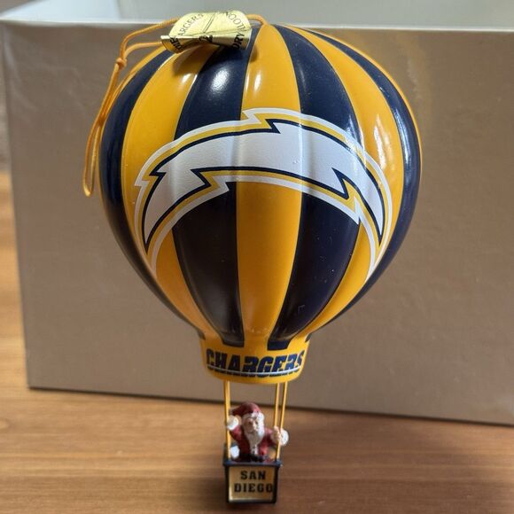2005 San Diego Chargers Victory Balloon Ornament Danbury Mint -- Original Box - Picture 1 of 6